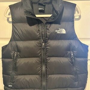 The North Face Charcoal Puffer Vest